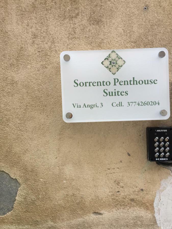 Sorrento Penthouse Suites Sant'Agnello Exterior foto
